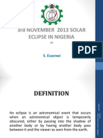 3rd NOVEMBER  2013 PARTIAL SOLAR ECLIPSE IN NIGERIASolar Eclipse 2013 111