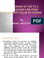 On the Origin of the Fe K Alpha Emission Line from Intermediate Polar EX Hydrae