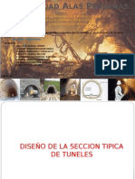 SECCIONES TIPICAS DE TUNELERIA Y DISE...pptx