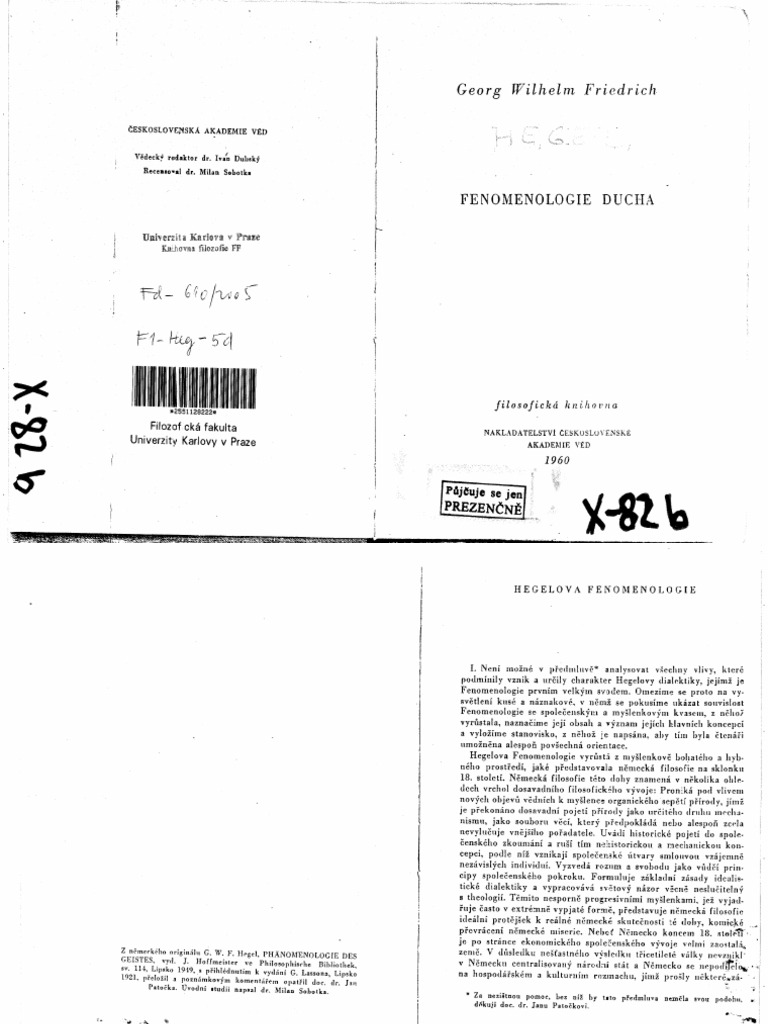 Hegel - Fenomenologie Ducha1  PDF