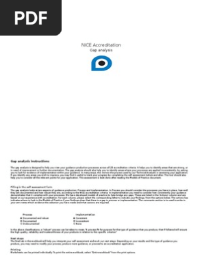 Gap Analysis