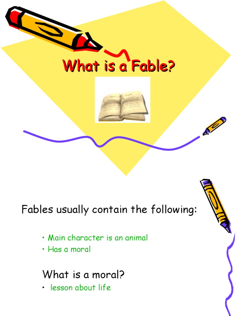 Understanding Fables and Characterization | PDF