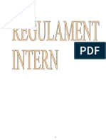 Regulament Intern 2012 Nou