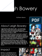 Leigh Bowery: by Eleanor Spence