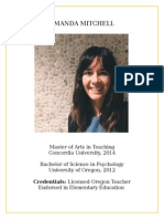 Finalresume Amandamitchell