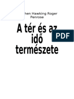 A Tér És Az Idő Természete - Hawking-Penrose