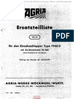 1900 D Einachsschlepper Agria