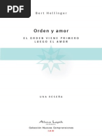 Orden y Amor (Spanish Edition) - Bert Hellinger
