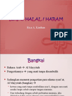Halal / Haram BANGKAI