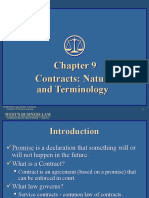 Contracts: Nature and Terminology