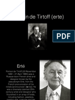 Romain de Tirtoff  (Erte) Research 