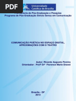 Comunicação e teatralidade