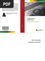 A Geografia Do Subterrâneo