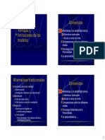 Ventajas y Limitaciones de Los Modelos Contenidos: Alternativas Tradicionales Estudio A Través de Niveles