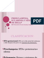 Preeclampsia, Eclampsia y Síndrome de Hellp
