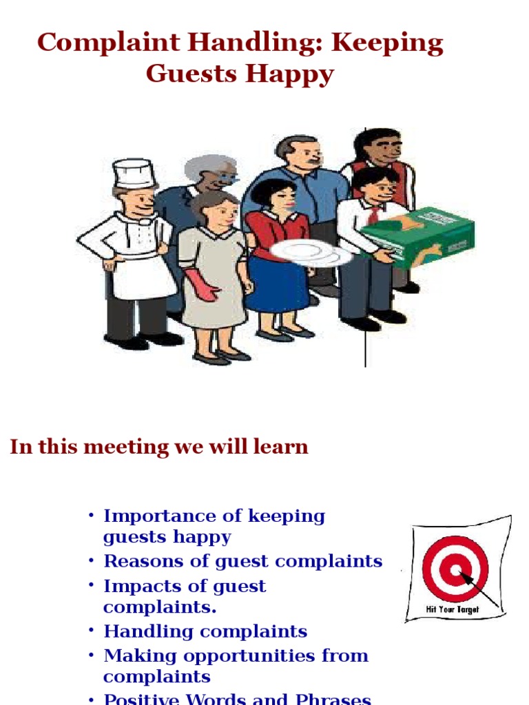 Effective Guest Complaint Handling Guide | PDF | Law