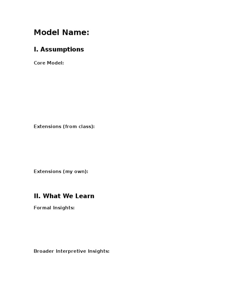 Model Insights and Applications Overview | PDF