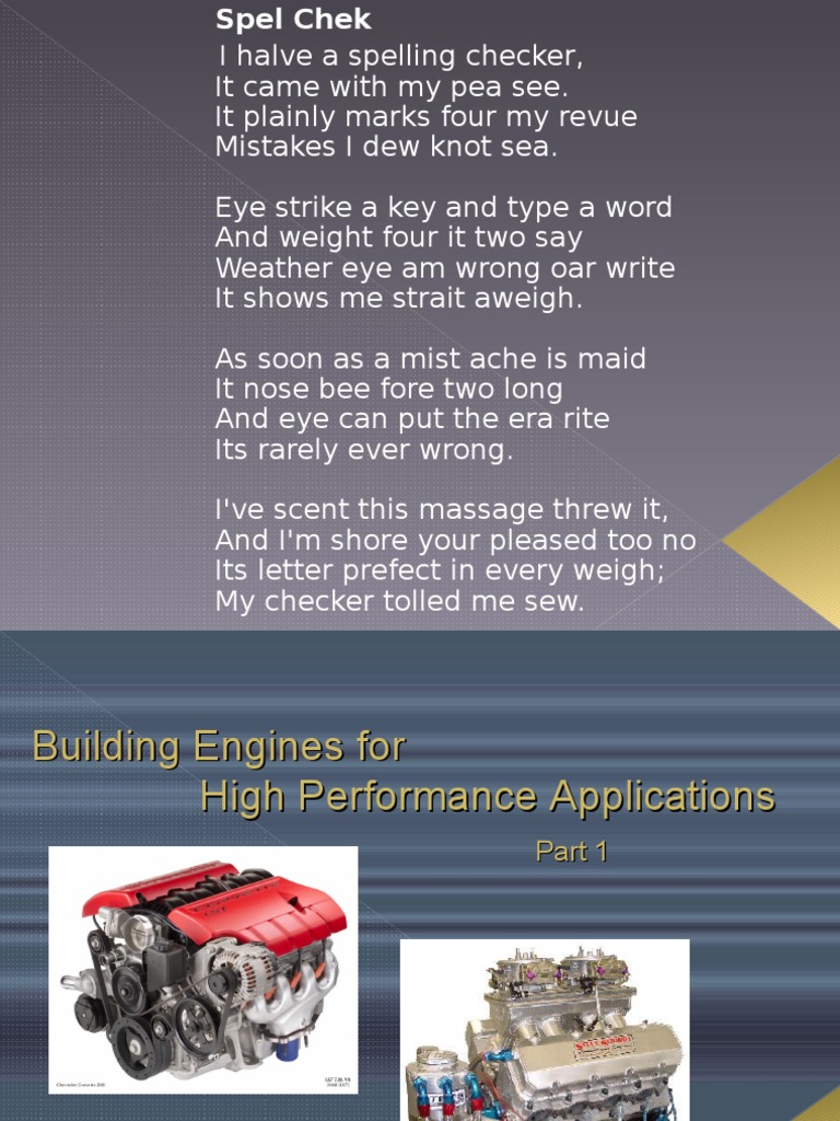 High Performance Engine Building Guide | PDF | Piston | Rotating Machines