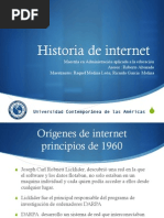 Historia de Internet PDF