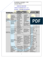 Rubrica de Evaluacion Ecuaciones 16-02-2015