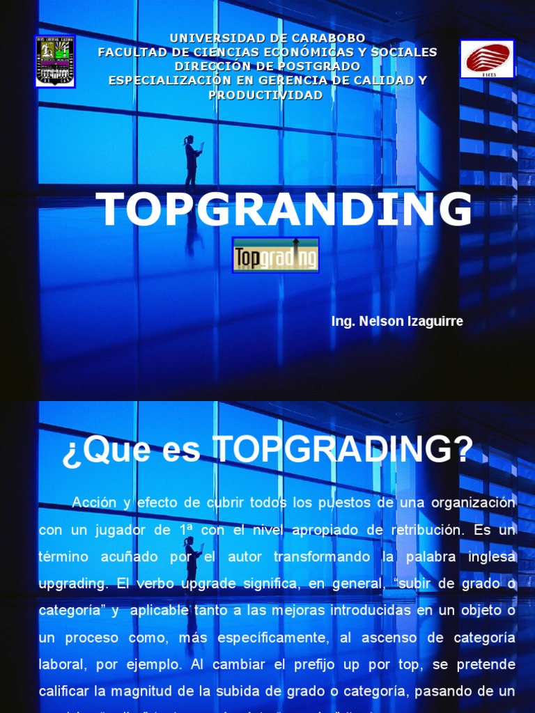 Qué es Topgrading y sus beneficios | PDF | Recursos humanos | Calidad ...