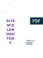 Scie NCE LAB ORO TOR Y: Athira.S.D Natural Science