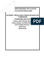 Programa Psicologia Clinica de Adultos