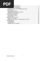 Financial Reporting Tutorial