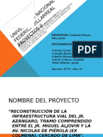 Diapositivas Finales - Proyectos