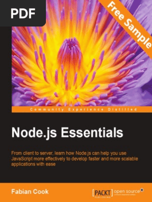 Node.js Essentials - Sample Chapter