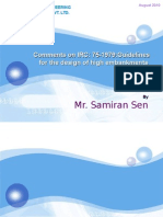 Mr. Samiran Sen: Comments On IRC: 75-1979:guidelines For The Design of High Embankments