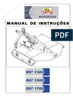 Manual de instruções para roçadeiras RO2