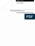 (HBS) Michael Porter On Competitve Strategy (User's Manual)