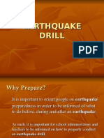 School Earthquake Drill