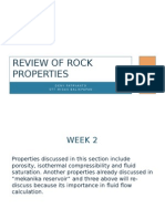 Review of Rock Properties: Deny Fatryanto STT Migas Balikpapan