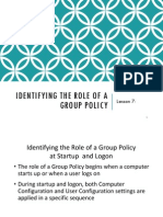 Module 3_Lecture 7 - Implementing Group Policy