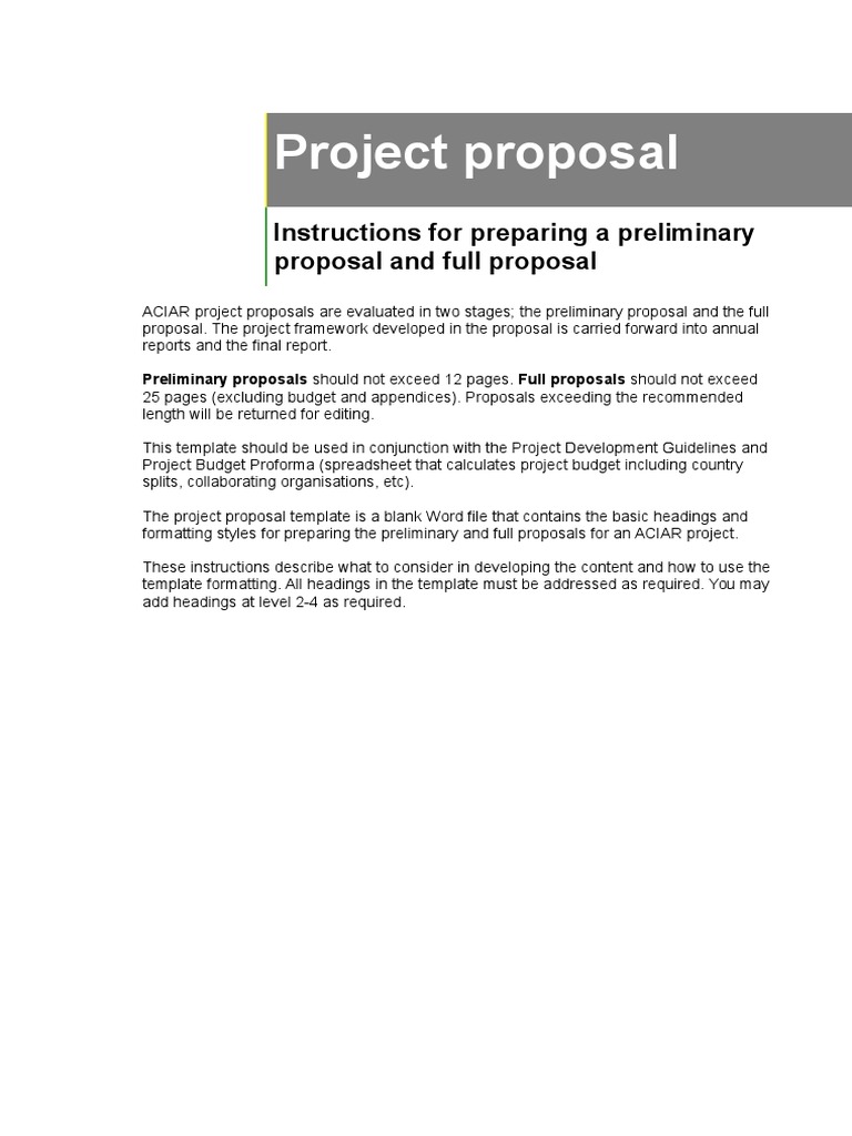Project proposal title about environment picture