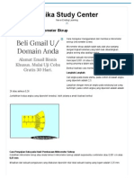 Cara Membaca Mikrometer Skrup