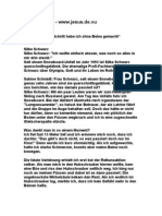 Ohne Beine laufen - Jesus Christus Gott Bibel Glaube Religion Esoterik Dämon Engel Wahrsager Zauber Magie Horoskop Astrologie Reiki Tai Chi Qi Gong Feng Shui Reiki Arzt Gesundheit Krankheit Sex Liebe Musik