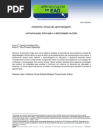 Ambiente virtual de aprendizagem