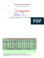 SMT Line Capacity Calculations