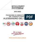 Programma Camaiore 2012 2022