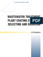 Wastewater Treatment Plant Coating Systems-Selecting and Sourcing