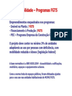 Resumo Unidades Adaptaveis FGTS