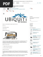 Manual de Configuração Do Ubiquiti Nanostation 2 e 5 - MANUAL PRÁTICO de.