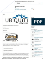 Manual de Configuração Do Ubiquiti Nanostation 2 e 5 - MANUAL PRÁTICO De.