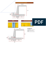 calculo de un muro en voladizo
