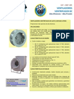 Cat – 1507 -103 - Ventiladores Centrifugos Bc