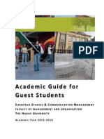 HHS Guest Students Academic Guide 2015-2016