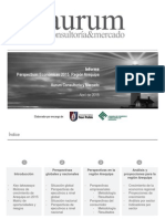 AURUM Informe Perspectivas Económicas 2015 